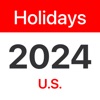 United States Holidays 2024 icon