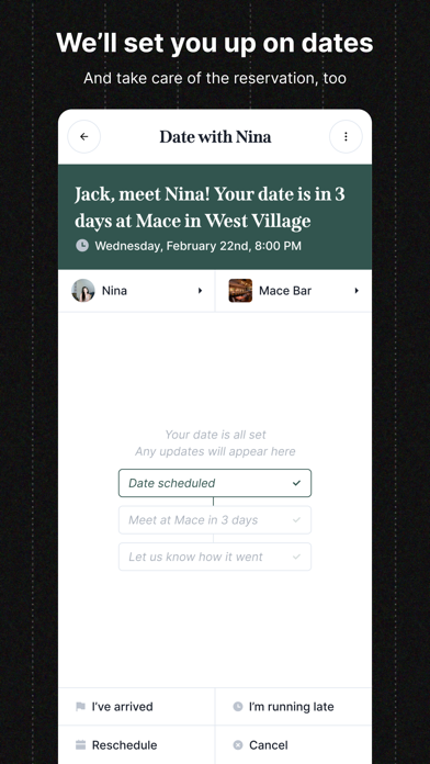 Setup - NYC Dating Screenshot