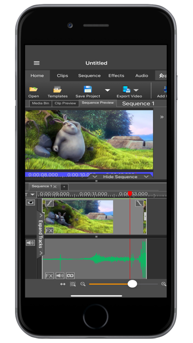Screenshot #1 pour VideoPad - Video Editor