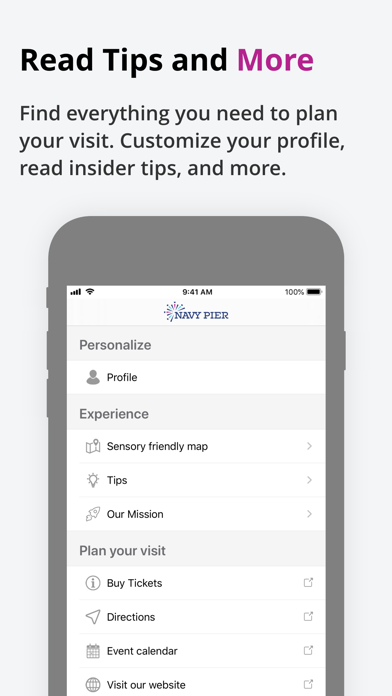 Sensory Friendly Navy Pier Screenshot