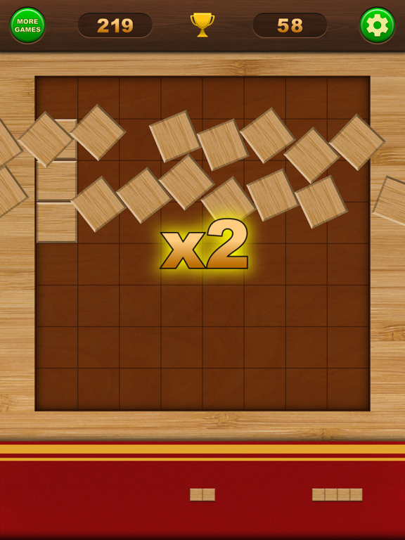 Wood - Block - Puzzle iPad screenshot