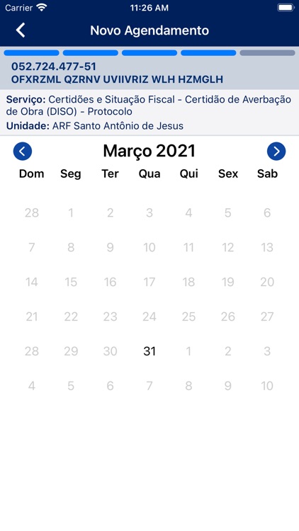 Agendamento RFB screenshot-7