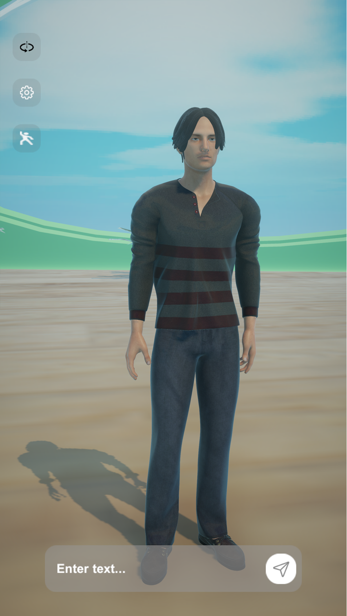 Boy Chat  AI Blue gay friend