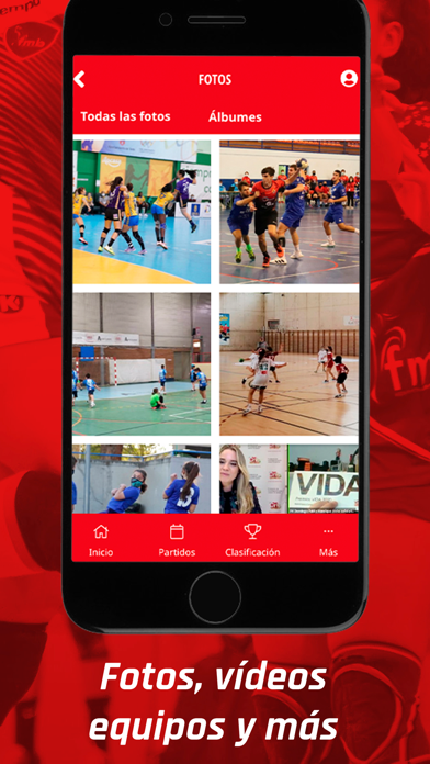 Federación Madrileña Balonmano Screenshot