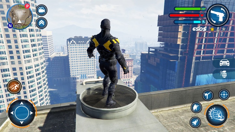 Bat Hero: Dark Gangster City