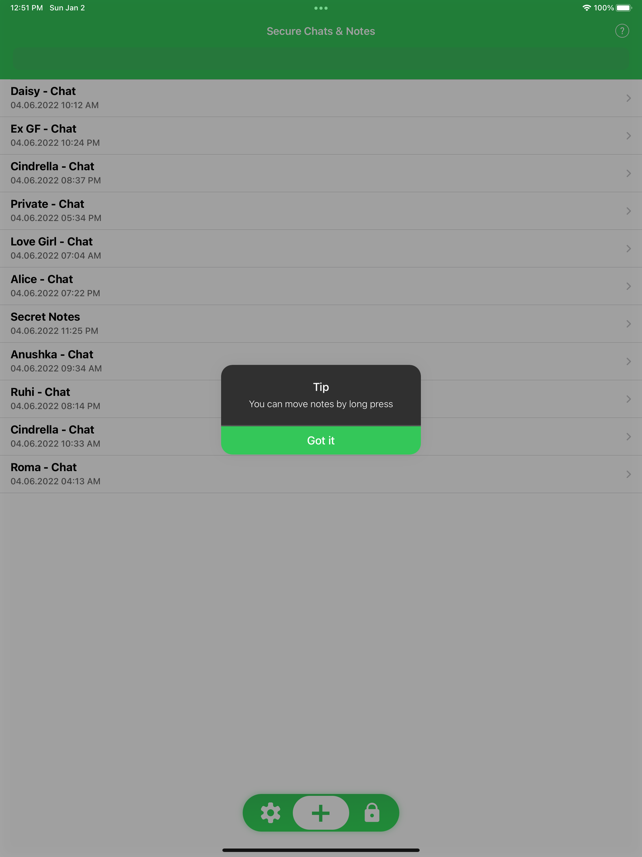 Secure Chats for WhatsApp WA Screenshot