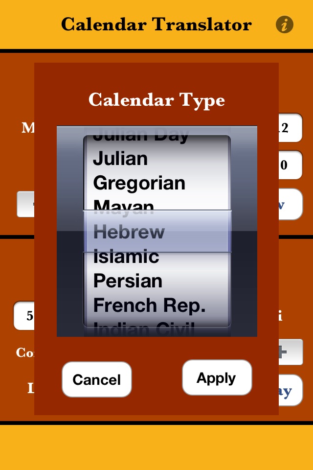 Calendar Translator screenshot 3