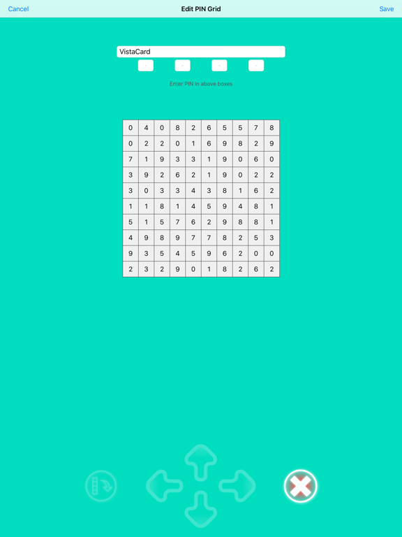PIN Store iPad screenshot
