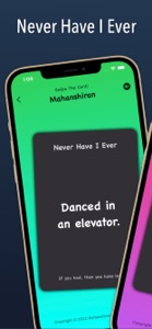 Never Have I Ever - never ever screenshot #1 for iPhone