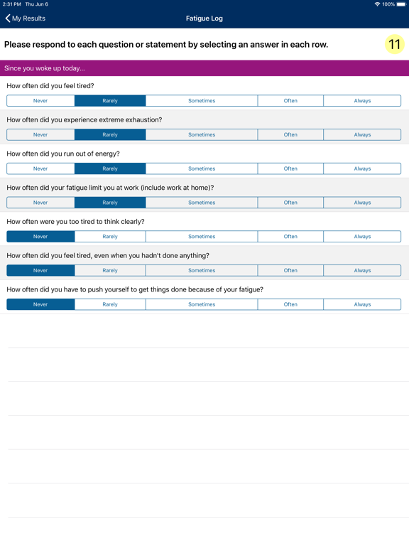 Psoriasis Manager iPad screenshot