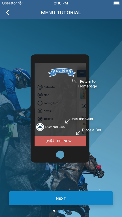 Del Mar Thoroughbred Club Screenshot