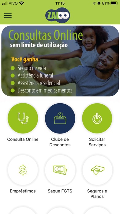 Zaloo Saúde Screenshot