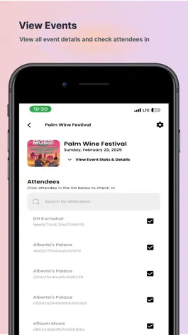Game screenshot Ayatickets Check-Ins apk