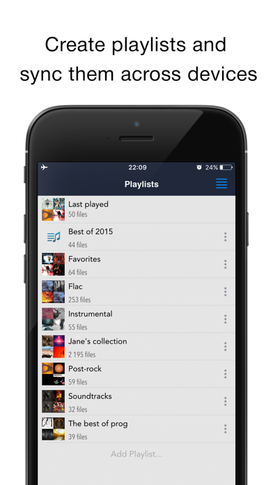 CloudBeats: Cloud Music Player Screenshot