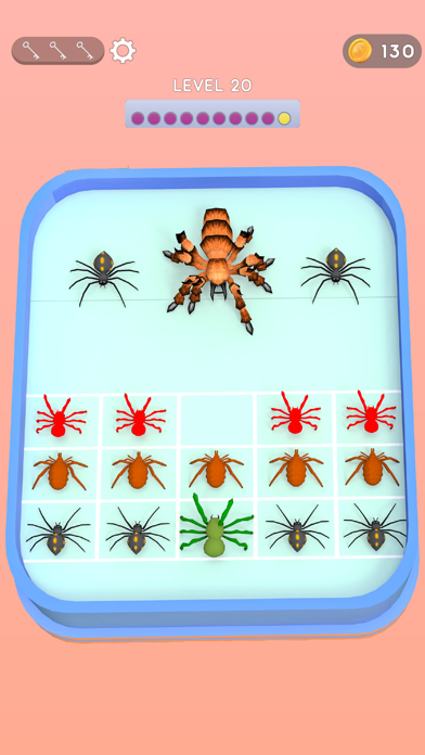 Fight Club -Merge Scary Spider Screenshot