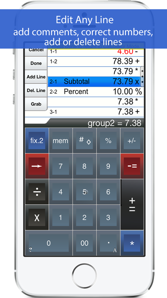 Adding Machine 10Key Univ Lite - 7.10kbu - (iOS)