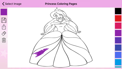 Princess Coloring Pages & Book Screenshot