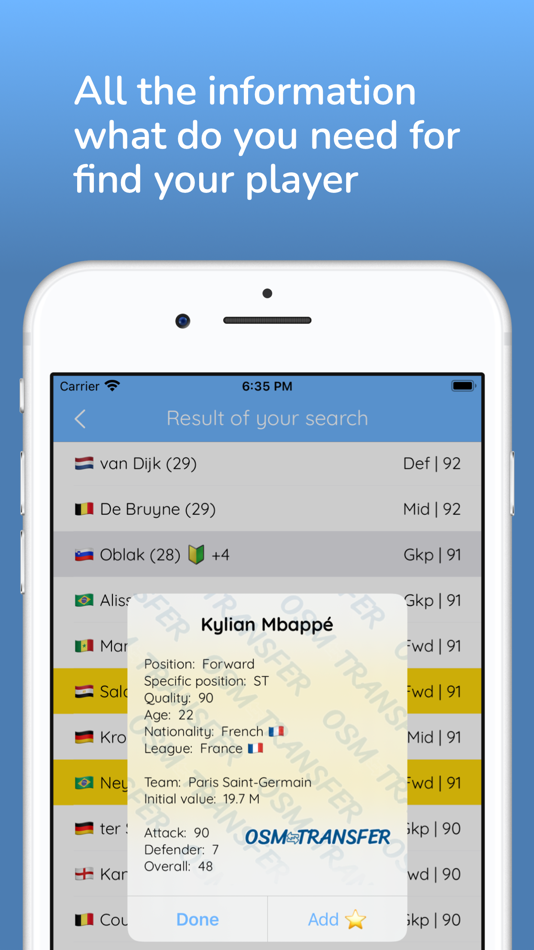 #3. OSM Transfer: Scout List (iOS) By: Diego Arraez