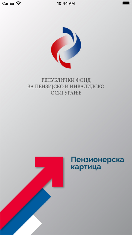#1. Penzionerska Kartica (iOS) Göre: Republicki Fond za penzijsko i invalidsko osiguranje