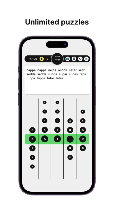 WordWheel: Word Puzzles Screenshot
