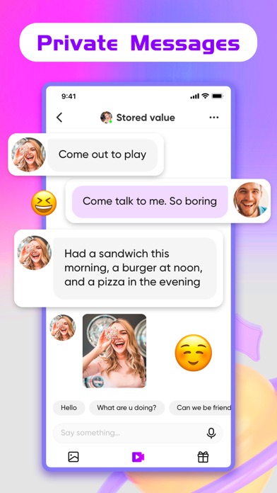 MatchU-Live, Meet People, Chat Screenshot