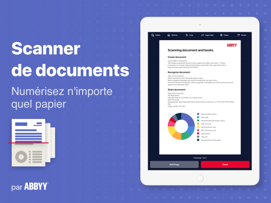 Screenshot #4 pour FineReader: Numériser en PDF