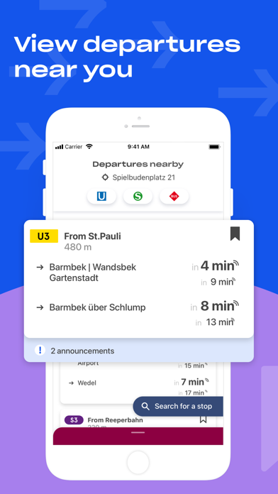 hvv - Public Transport Hamburg Screenshot