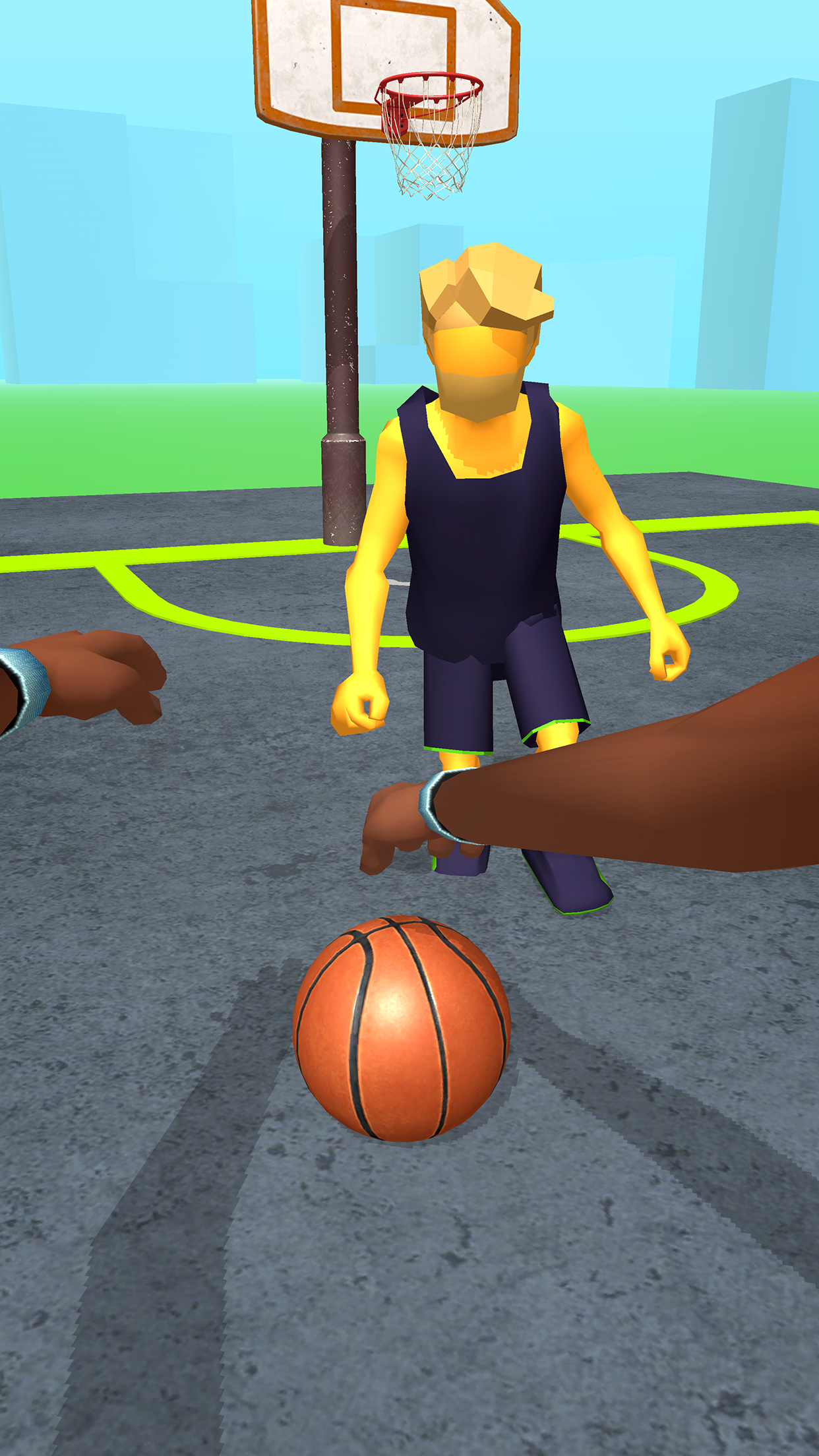 Dribble Hoops screenshot 1