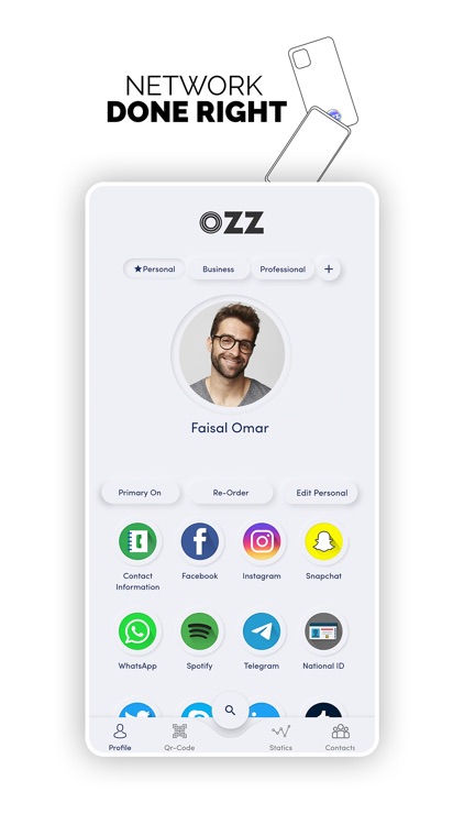 OZZ- Digital Business Card