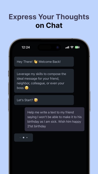 AI For Messaging Screenshot