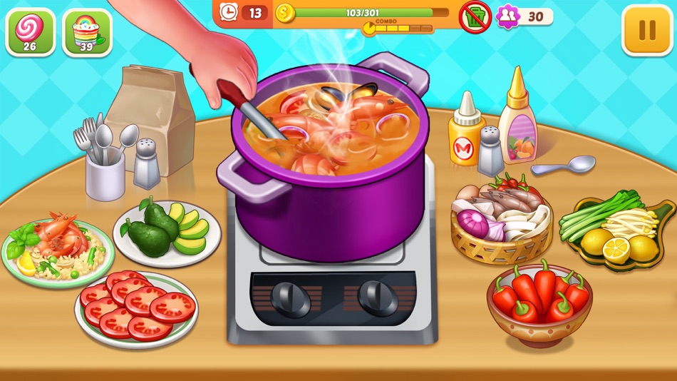 #1. Crazy Kitchen: Cooking Games (iOS) Podle: FlyBird Limited