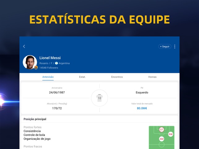 AISCORE - APLICATIVO PARA ACOMPANHAR JOGOS DE FUTEBOL AO VIVO 