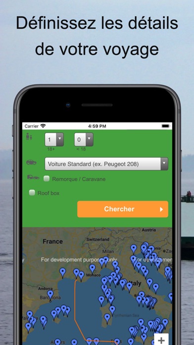 Screenshot #1 pour Ferry Croisière Billet