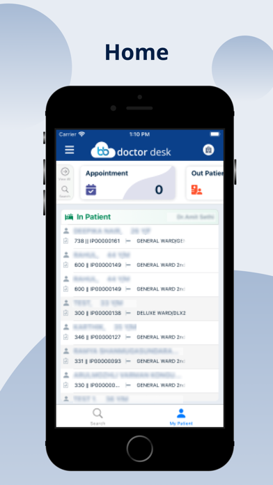 Doctor Desk Screenshot
