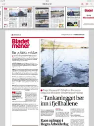Bladet eAvis ipad bilder 2