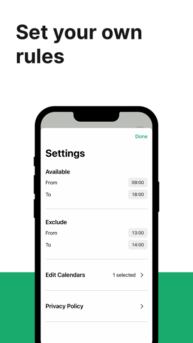 MyFreeTime: Find Time Slot Screenshot