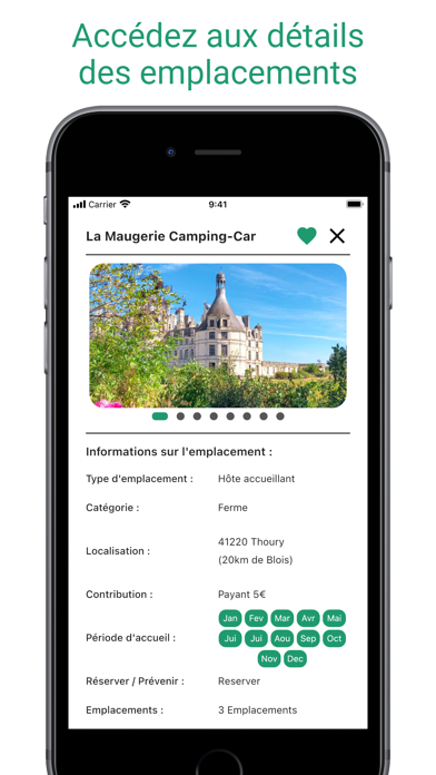 Camping Car D'Hôtes Screenshot