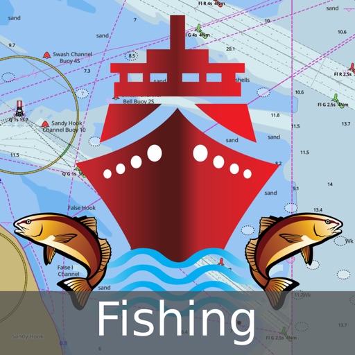 Fishing GPS: Marine Navigation iOS App