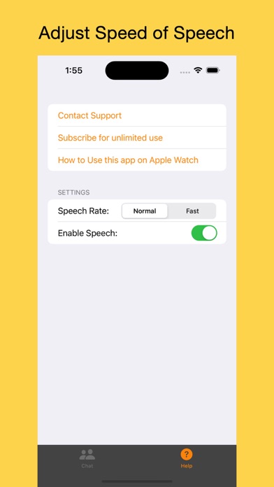 Spanish Chat Screenshot