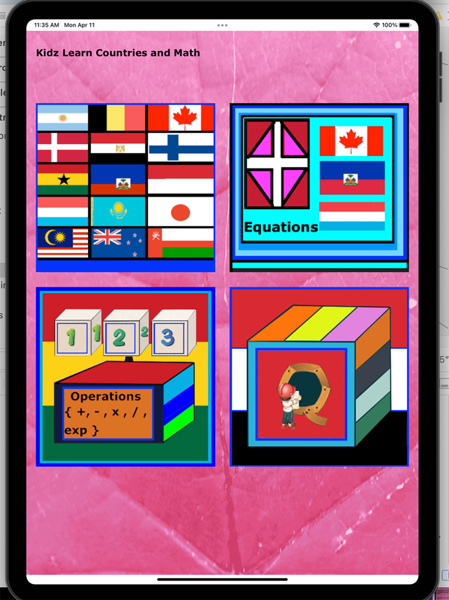 ‎Kidz Learn Countries & Math Screenshot