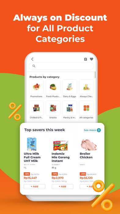 HappyFresh - Grocery Delivery Screenshot