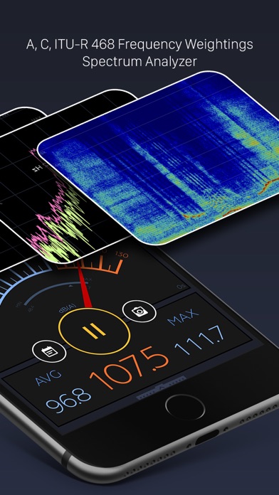 Decibel X:dB Sound Level Meter Screenshot