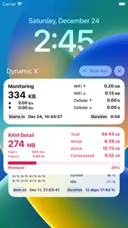 dynamic x - live activity tool iphone screenshot 1