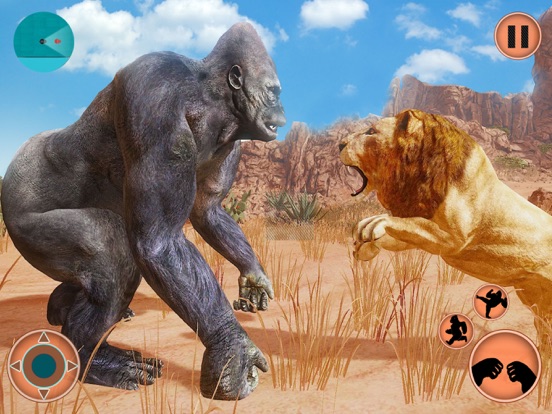 Flying Gorilla Animal Sim 3D screenshot 4