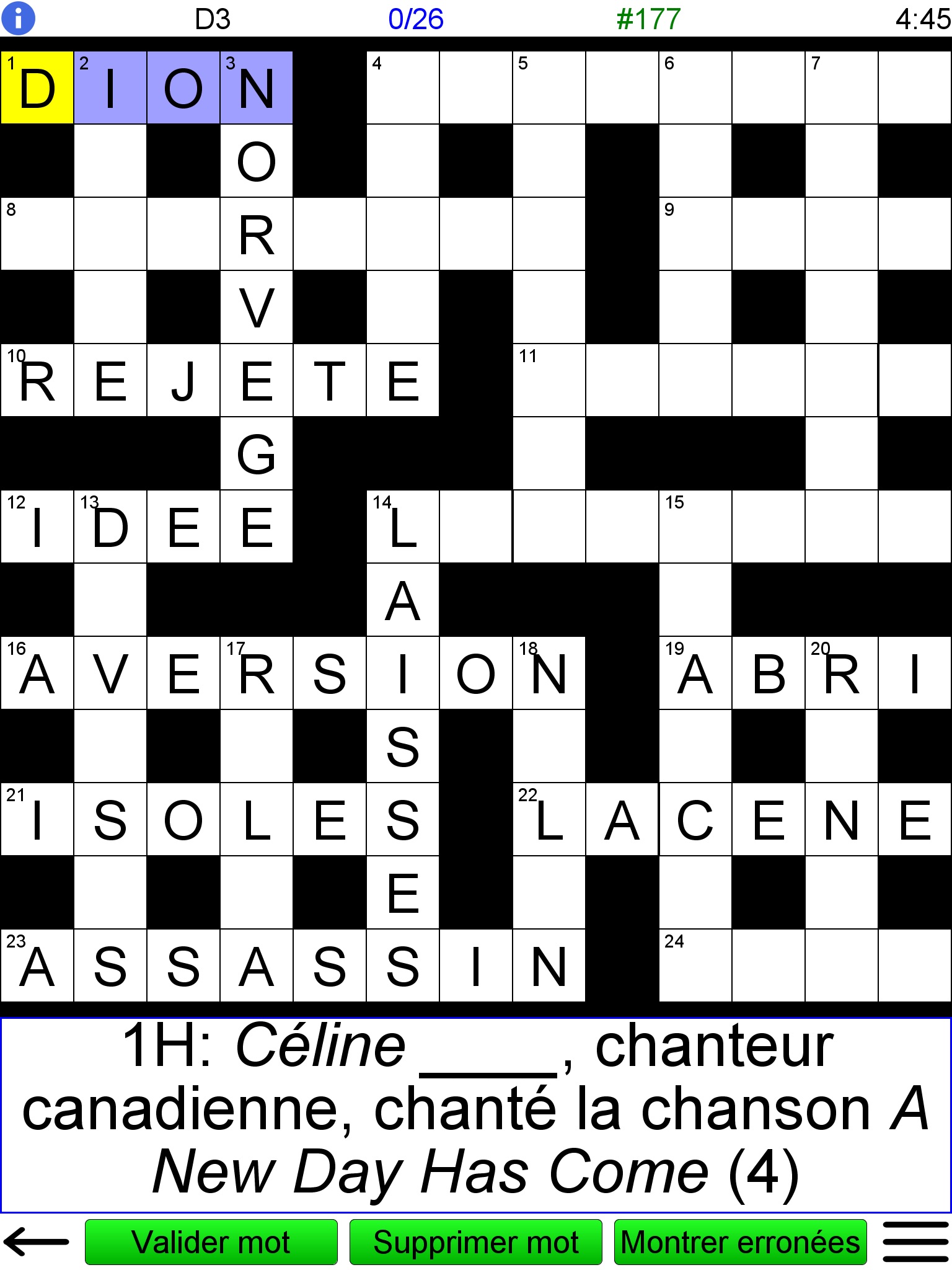 Crossword Unlimited screenshot 4