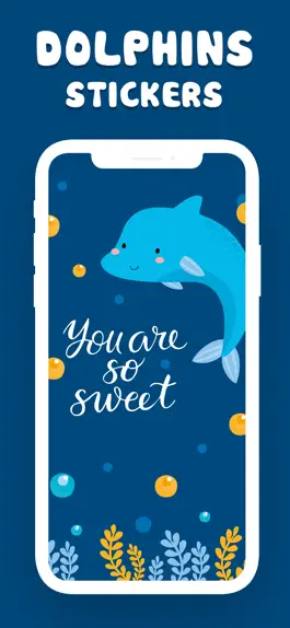 Game screenshot Ocean Dolphin Stickers! mod apk