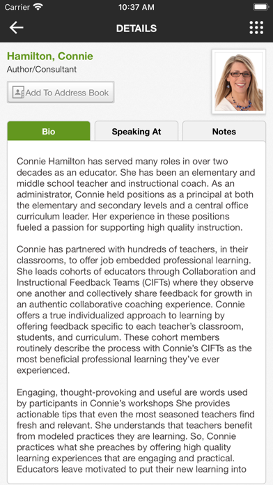 COSA Leaders Screenshot