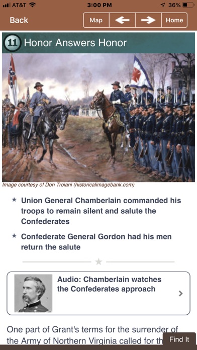 Appomattox Battle App Screenshot