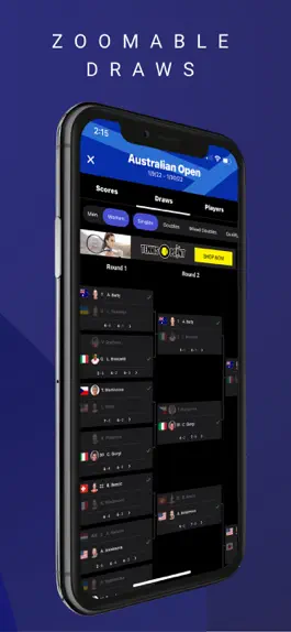 Game screenshot TennisONE - Tennis Live Scores hack