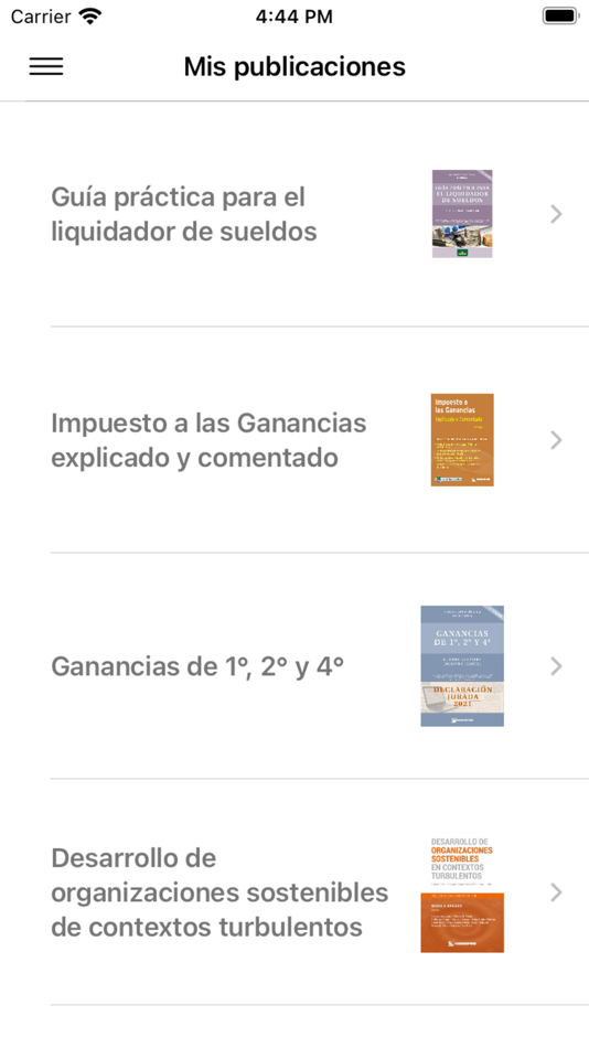 #5. Mis Libros Errepar (iOS) 由: Marta Rodeiro